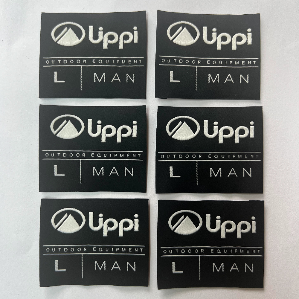 Custom high-definition woven badge