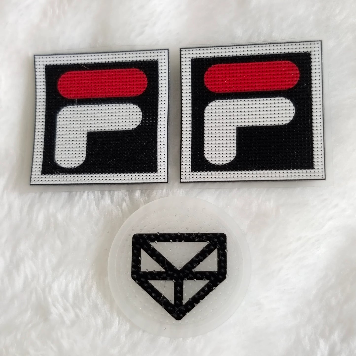 Custom Silicone Heat Transfer Badge | 3D Raised Iron-On Logo