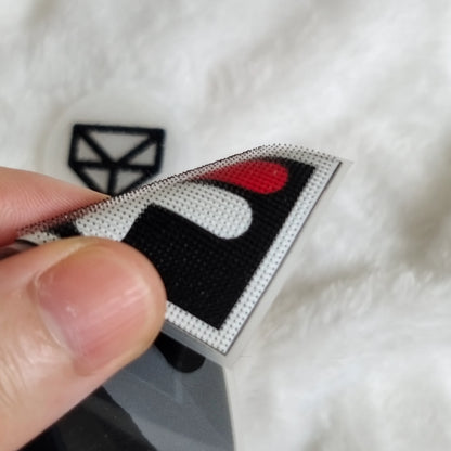 Custom 3D Silicone Heat Transfers for Sportswear & Activewear