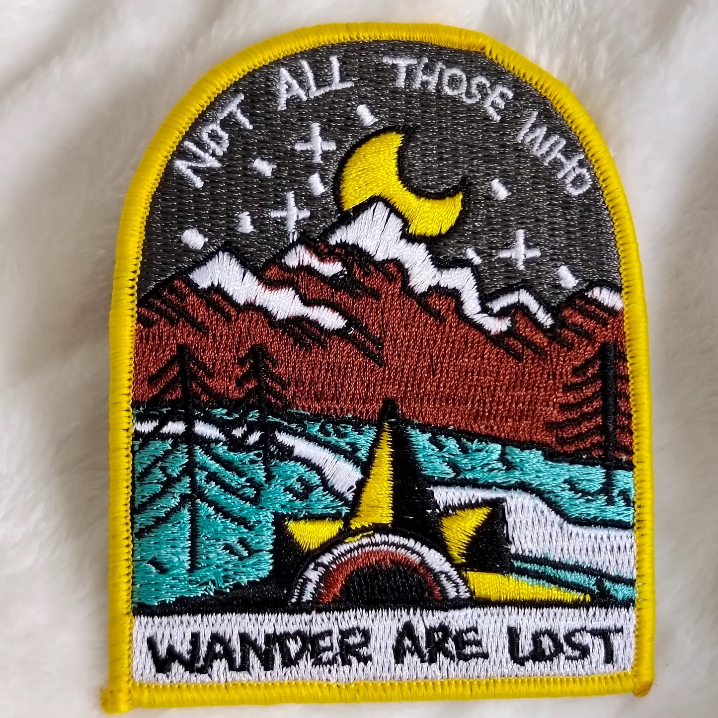 Custom Embroidered Heat Transfer Badge | Iron-On Embroidery Patch