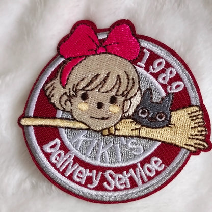 Custom Embroidered Heat Transfer Badge | Iron-On Embroidery Patch