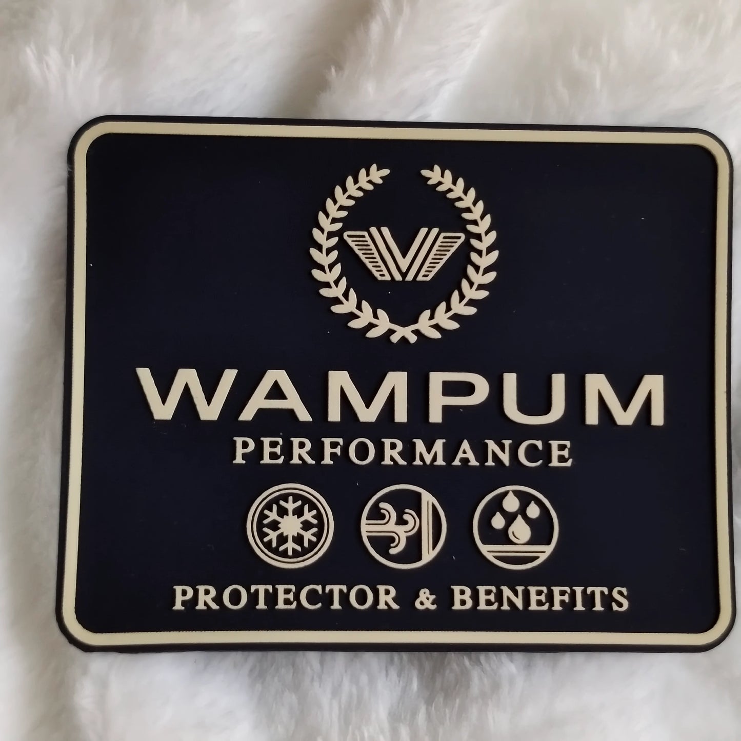 Custom Silicone Heat Transfer Badge | 3D Raised Iron-On Logo