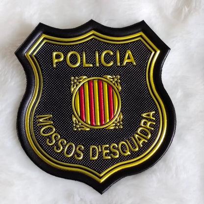 Custom 3D Gold Metallic TPU Heat Transfers (High-Frequency)