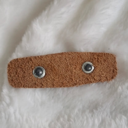 Custom Genuine Leather Patches for Premium Apparel