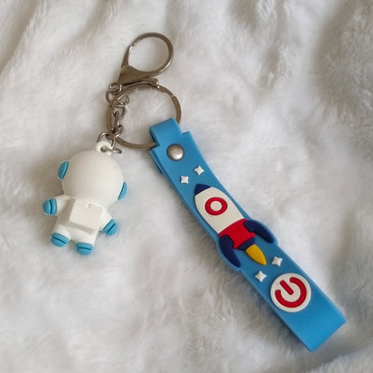 Custom 3D PVC cartoon character doll keychain