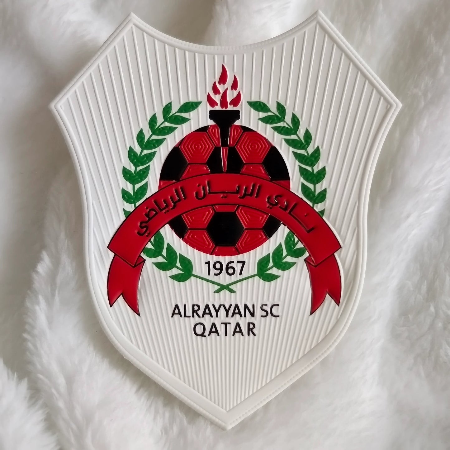 Custom 3D TPU heat transfer logo badge for sportswear