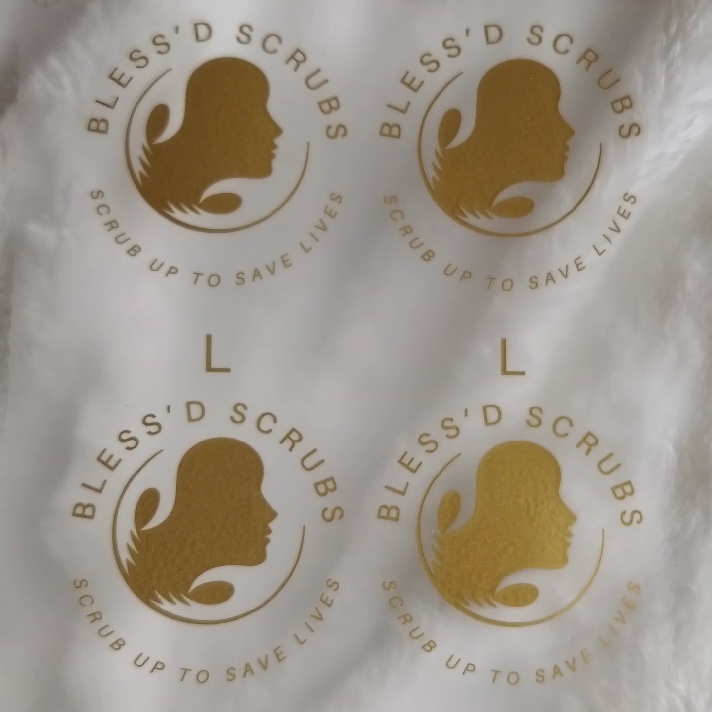 Custom flat heat transfer tagless label for t-shirts