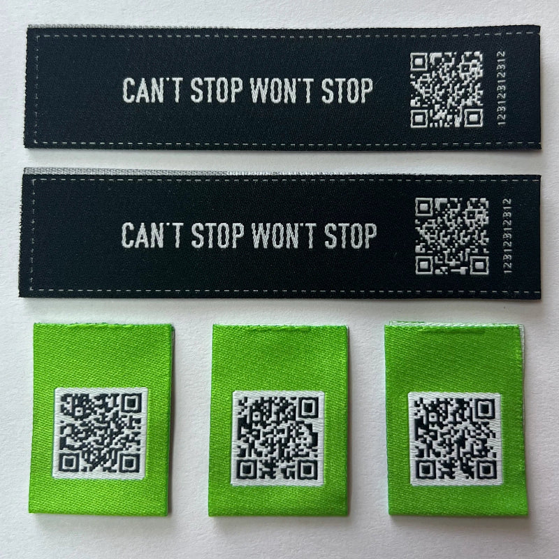 Custom high-definition woven badge