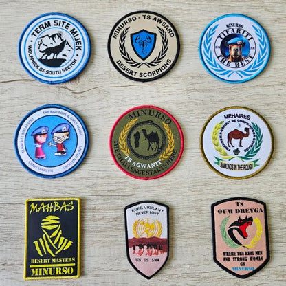 Custom Embroidered Velcro Badge | Tactical & Morale Patches (Hook & Loop)