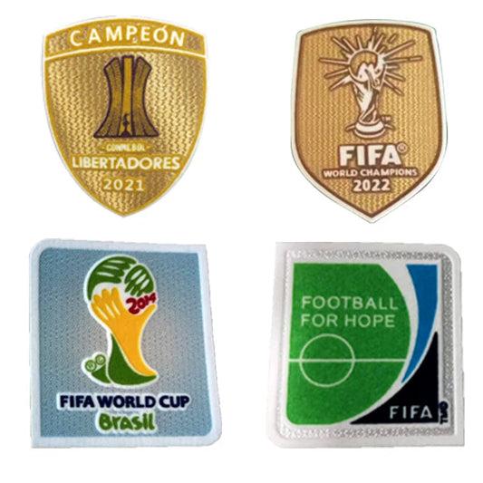 Custom flocked patch with heat transfer