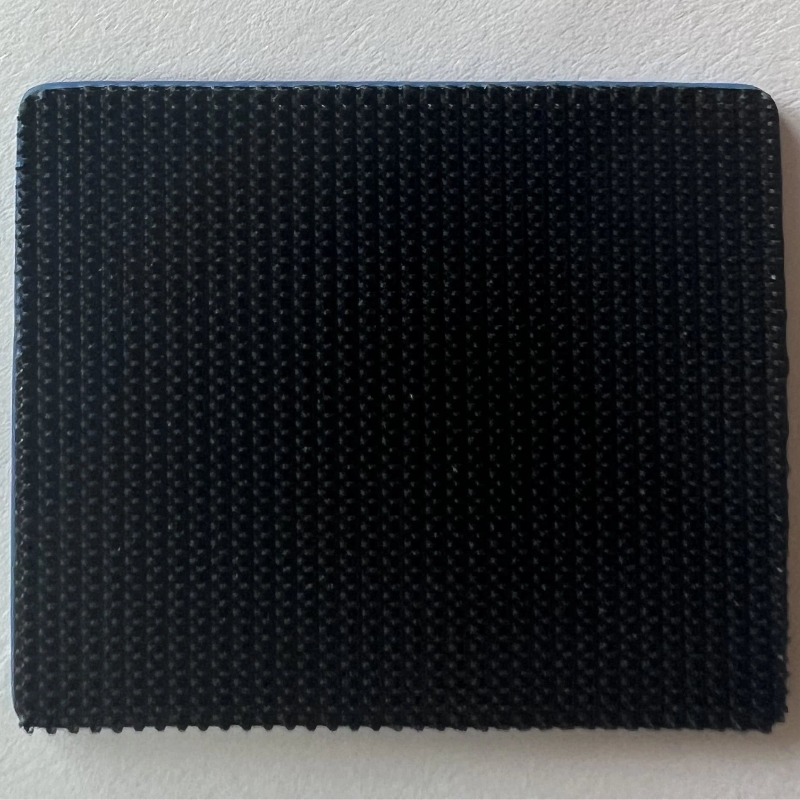 Custom 3D silicone logo badge with hook velcro backing