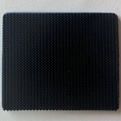 Custom 3D silicone logo badge with hook velcro backing