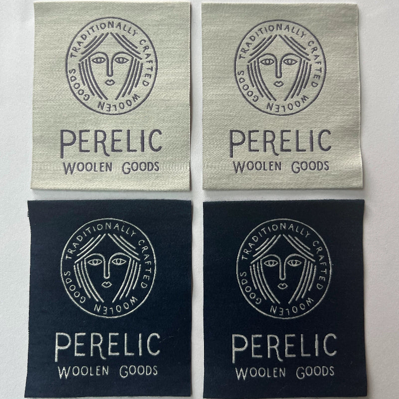 Custom high-definition woven badge