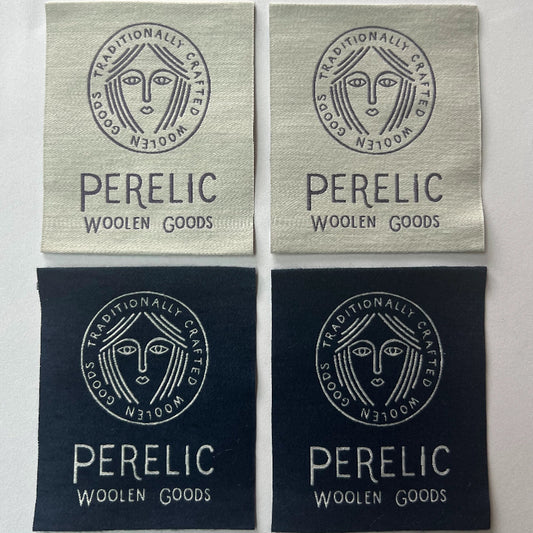 Custom high-definition woven badge