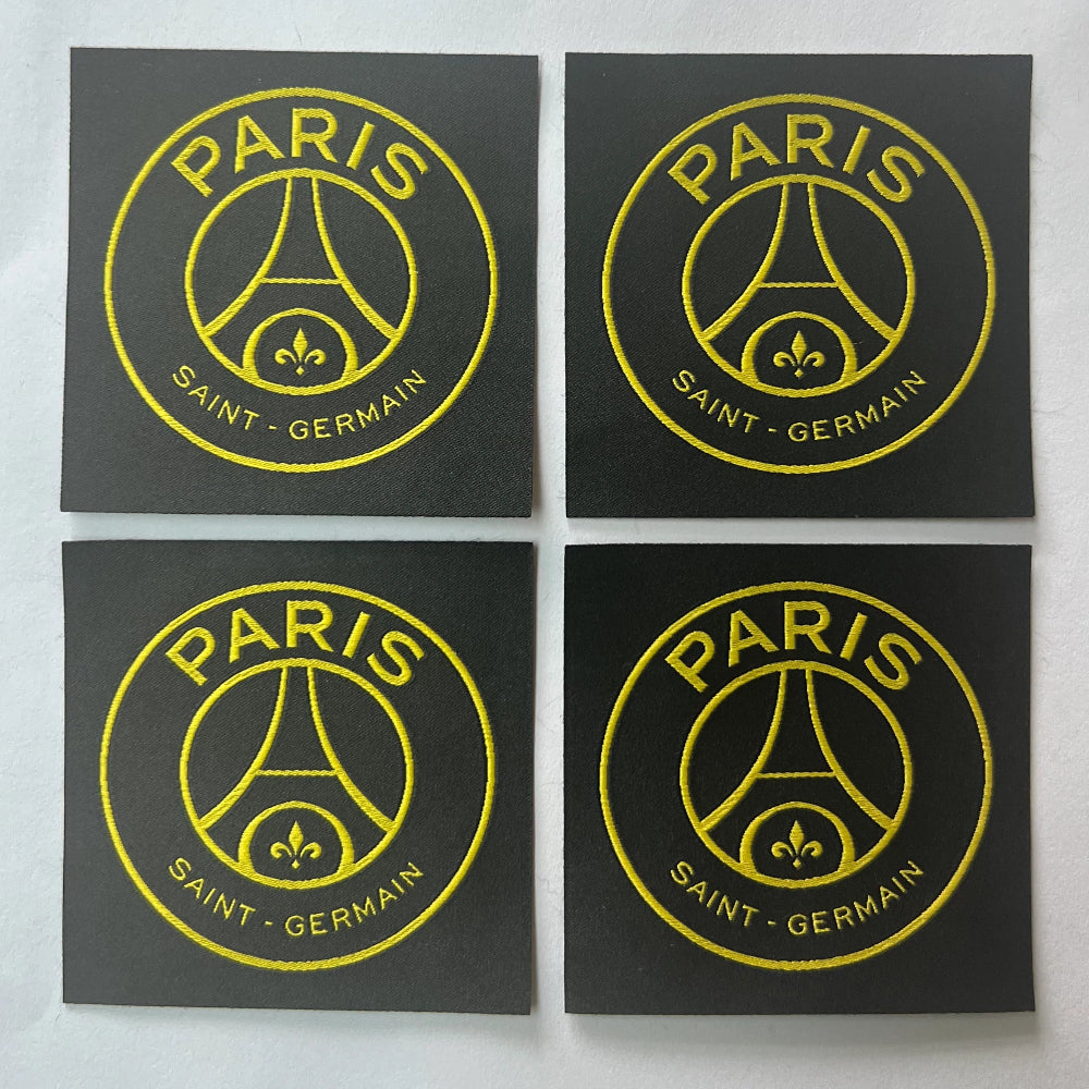 Custom high-definition woven badge