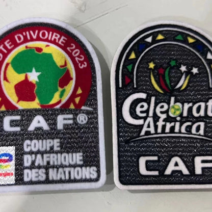 Custom flocked patch with heat transfer