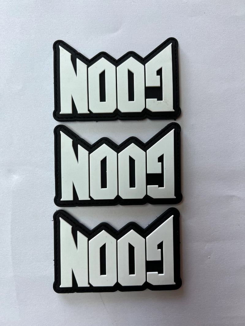 Custom 3D PVC badge that glows in the dark