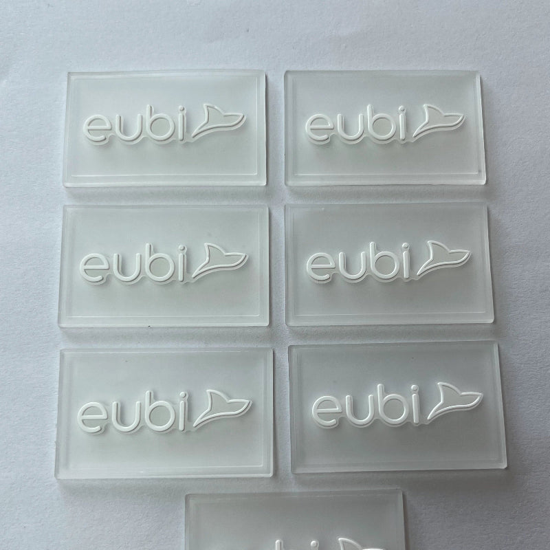 Custom 3D PVC badge that glows in the dark